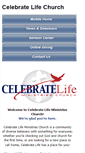 Mobile Screenshot of celebratelifechurch.org